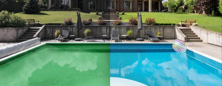 Comment rattraper une eau de piscine verte rapidement ?