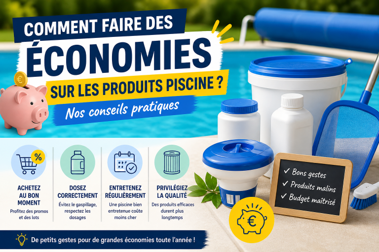 Comment faire des économies sur les produits piscine ? Nos conseils pratiques